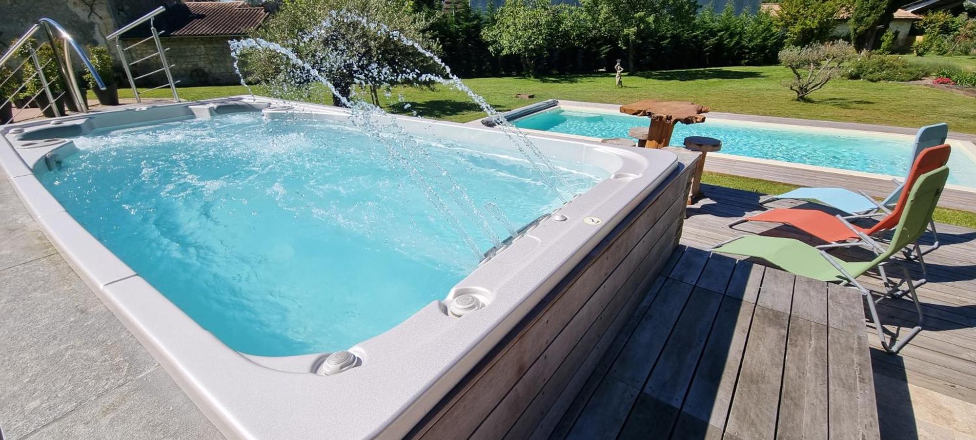 Domaine Des Pierres Precieuses - Demeure De Charme - Grand Standing - 15 Pers - Spa - Massages - Detente Et Bien-Etre - 30' Bordeaux Gauriaguet Buitenkant foto